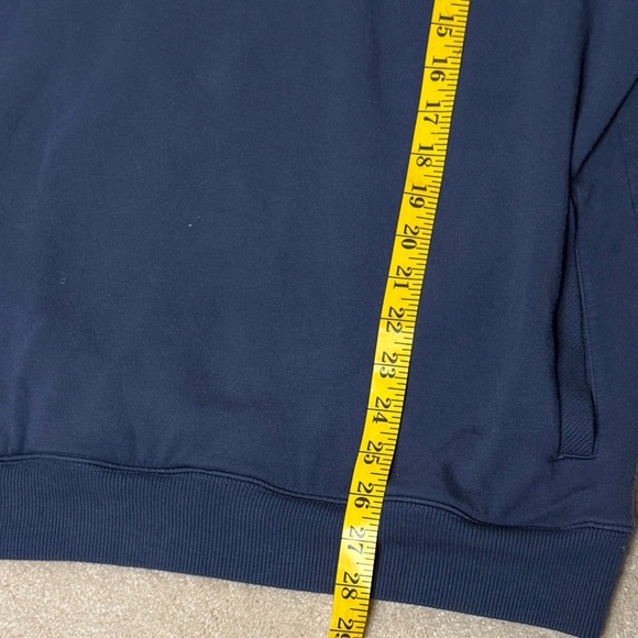 Travis Mathew Men’s Soft Coastal Cloud Hoodie With a Drawstring in Indigo Size L - Picture 7 of 9